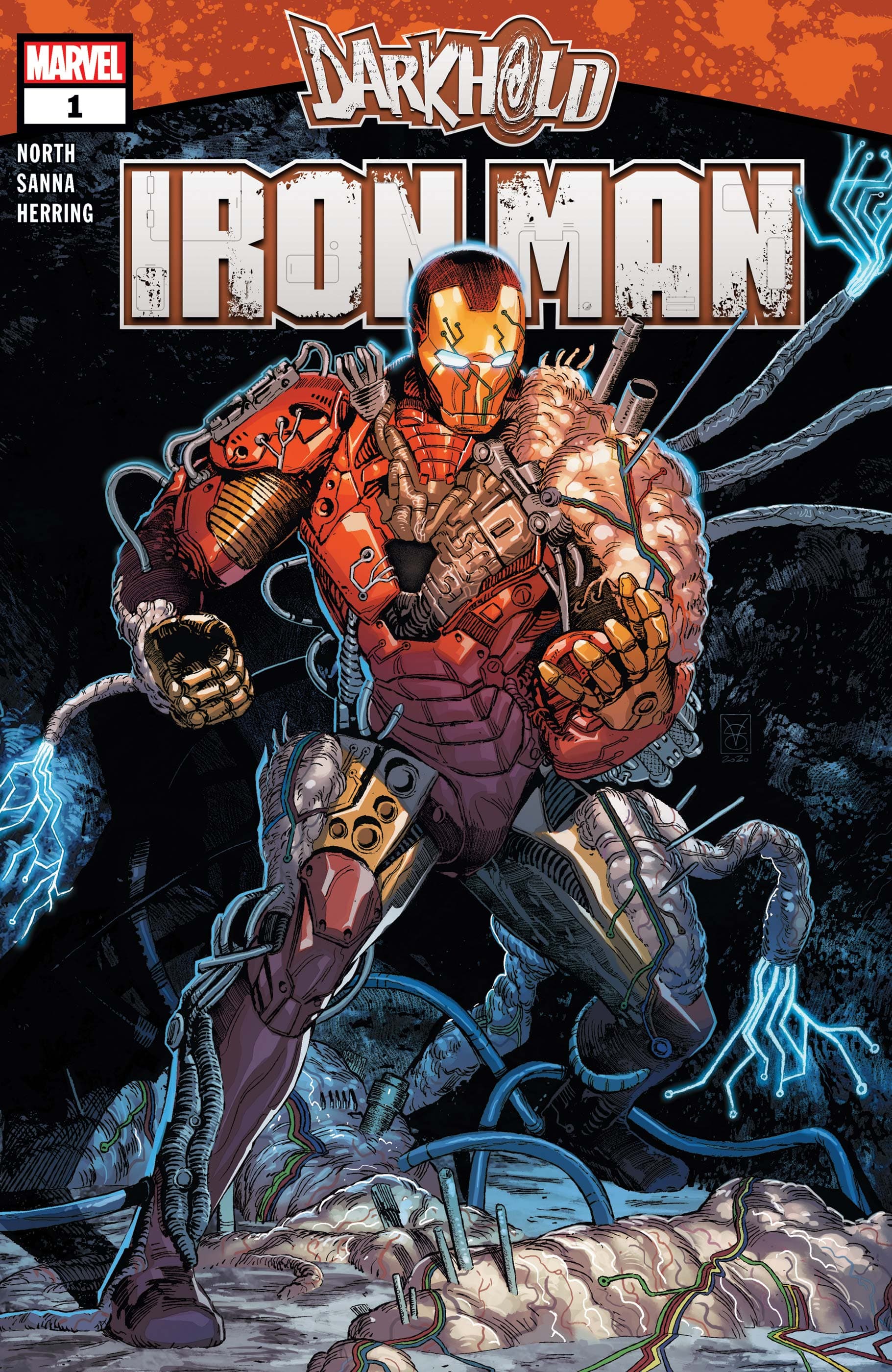 The Darkhold: Iron Man #1 cover