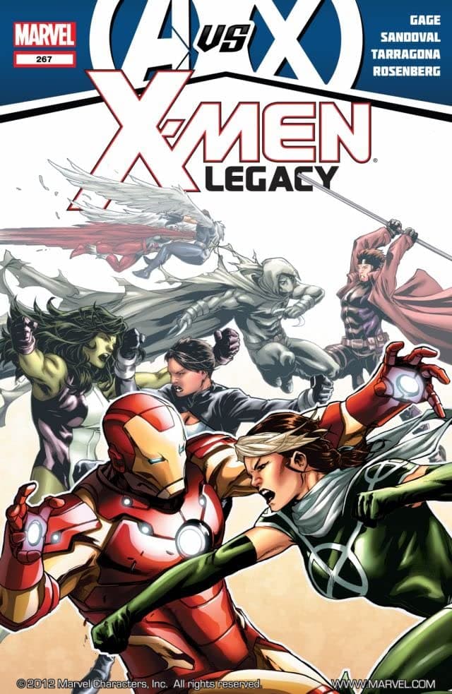 X-Men: Legacy #267 cover