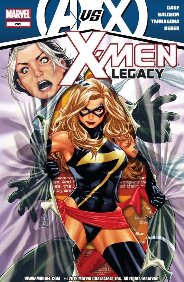 X-Men: Legacy #269 cover
