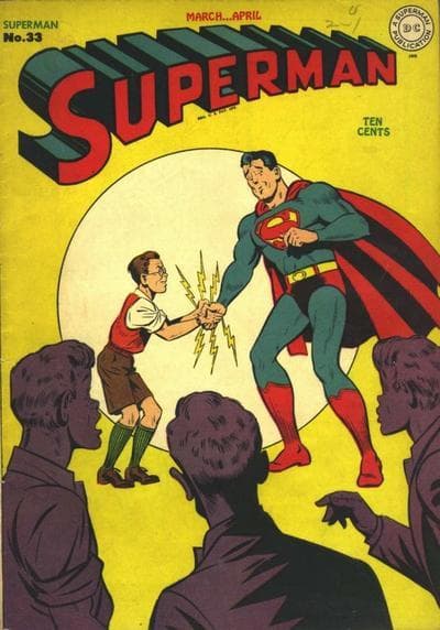 Superman #33 cover