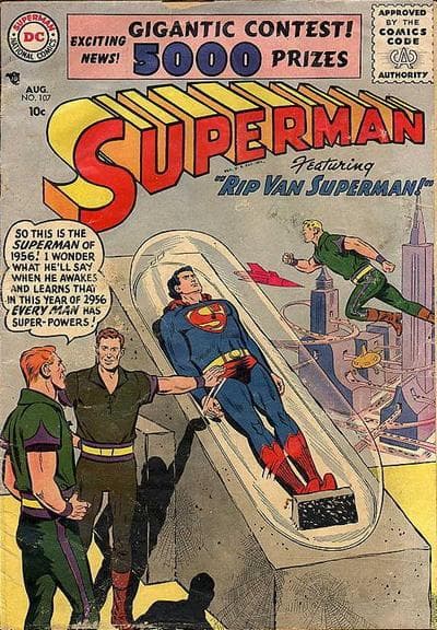 Superman #107 cover