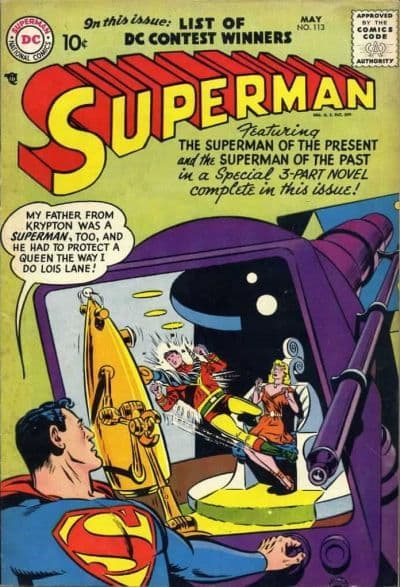 Superman #113 cover