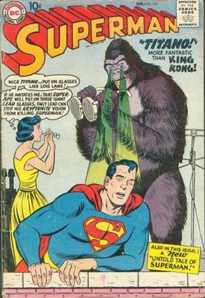 Superman #127 cover