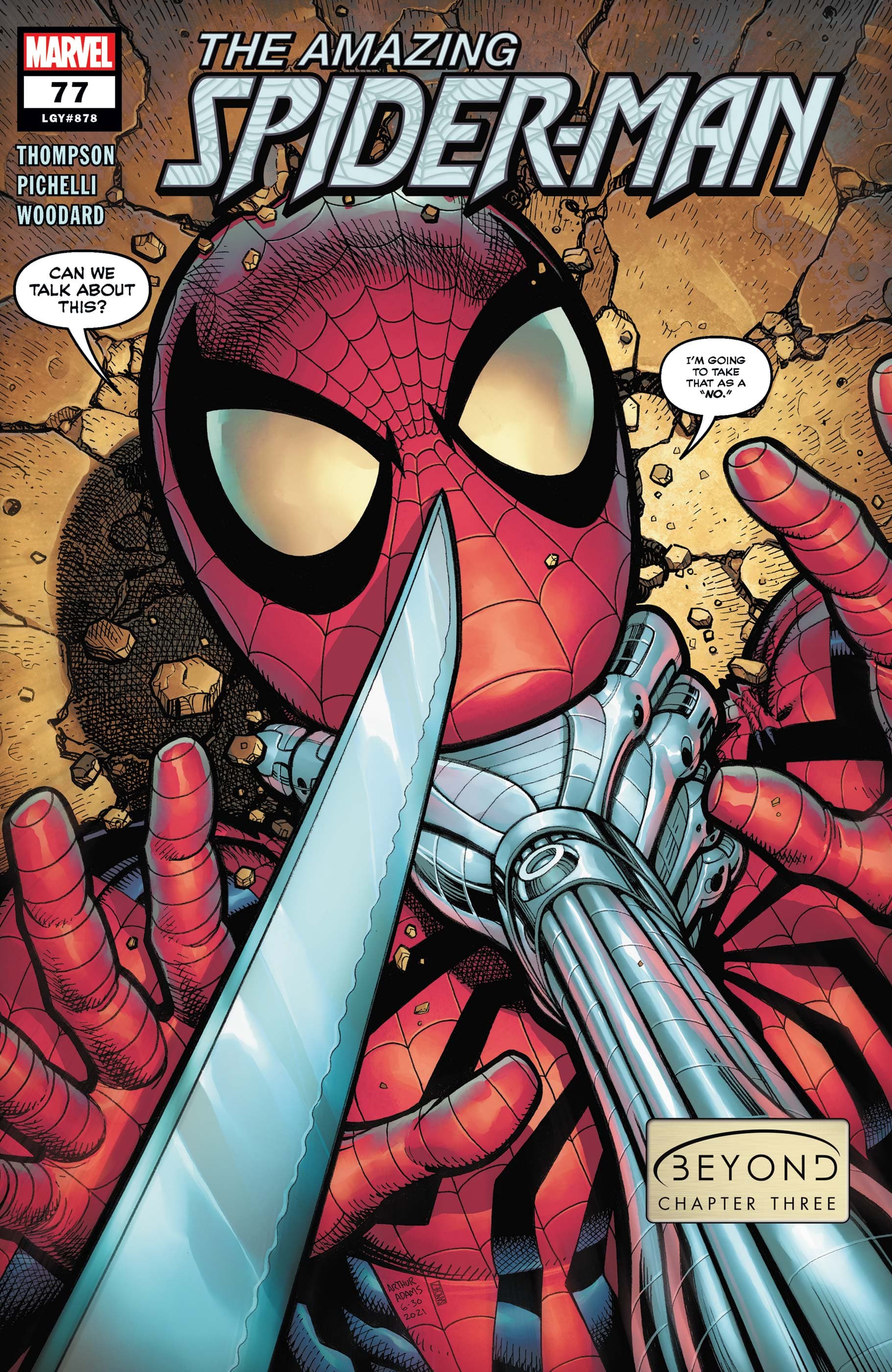 The Amazing Spider-Man #77 cover