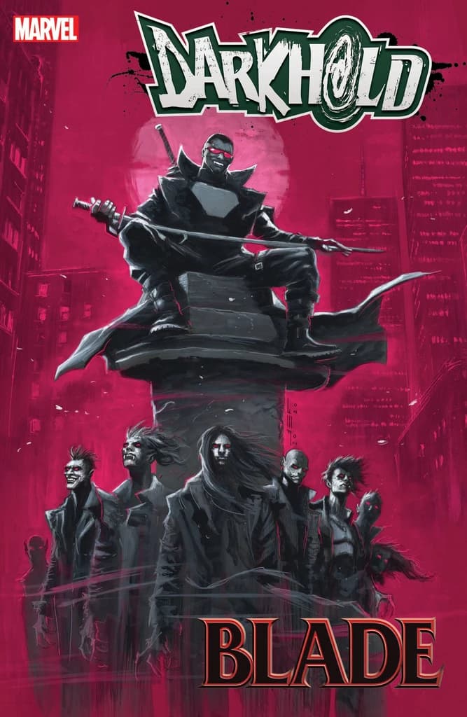 The Darkhold: Blade #1 cover