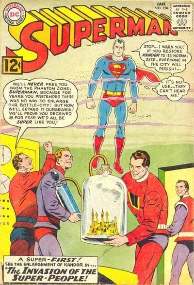 Superman #158 cover