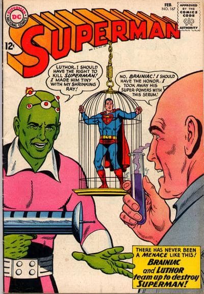 Superman #167 cover