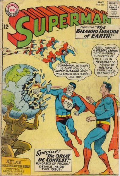 Superman #169 cover