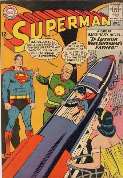 Superman #170 cover