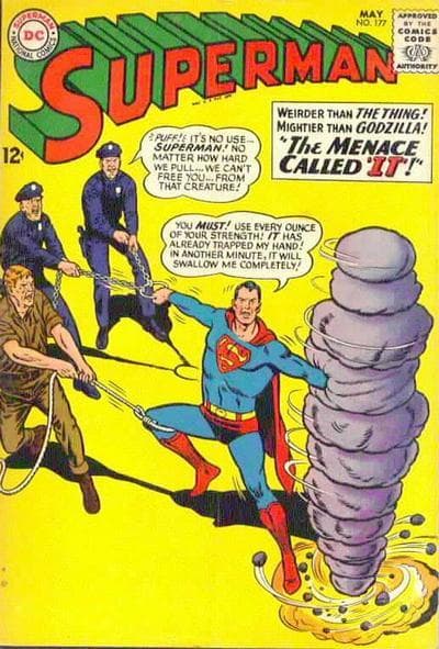 Superman #177 cover