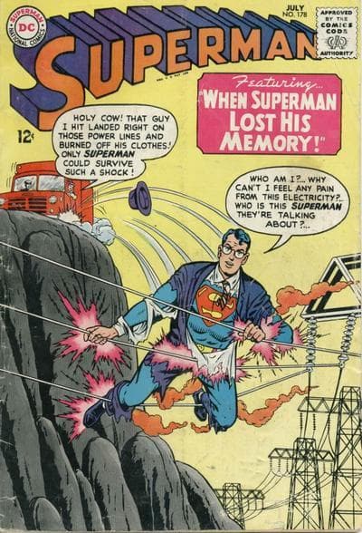 Superman #178 cover