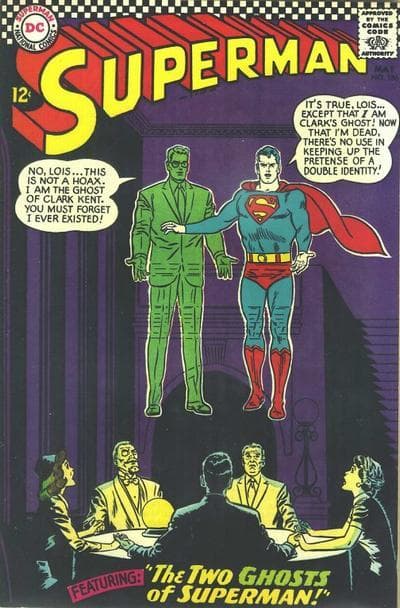 Superman #186 cover