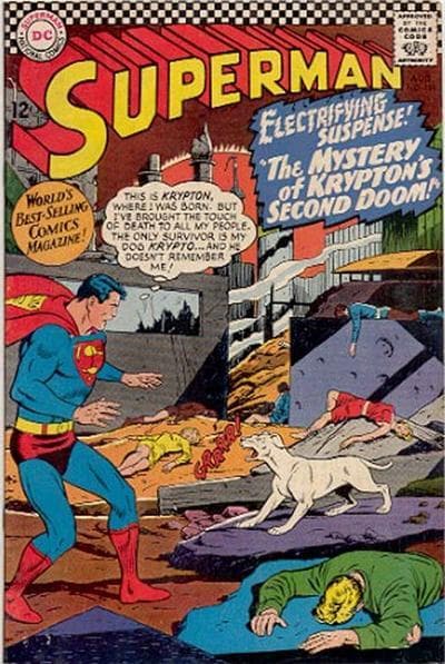 Superman #189 cover