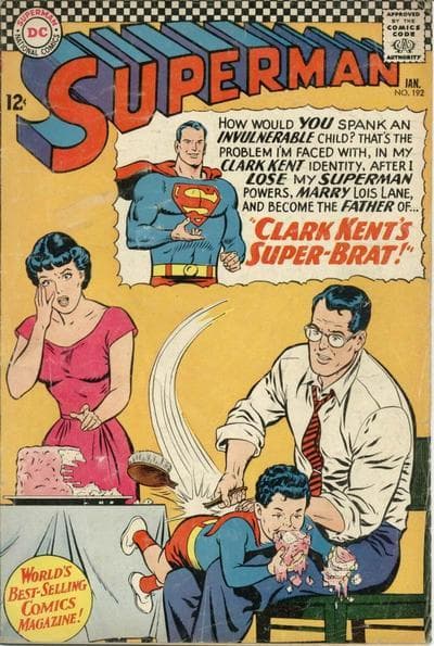 Superman #192 cover
