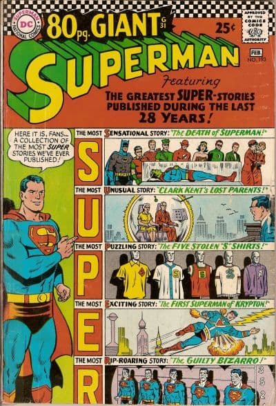 Superman #193 cover