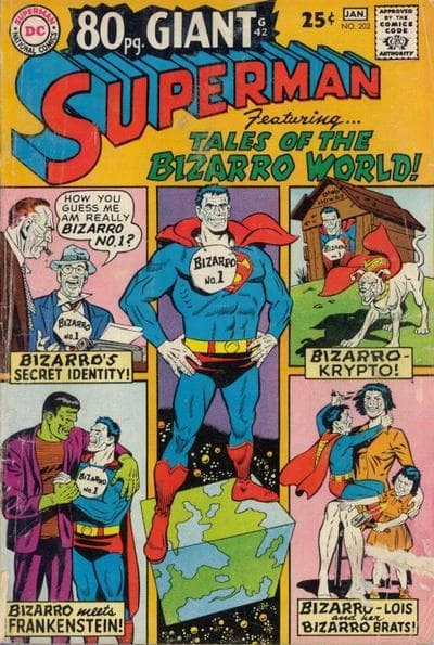 Superman #202 cover