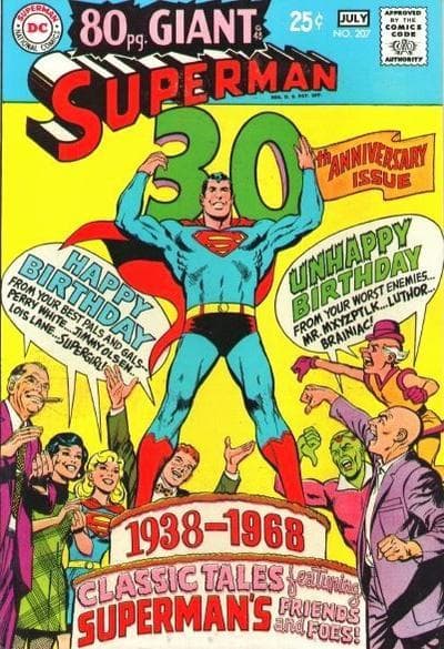Superman #207 cover