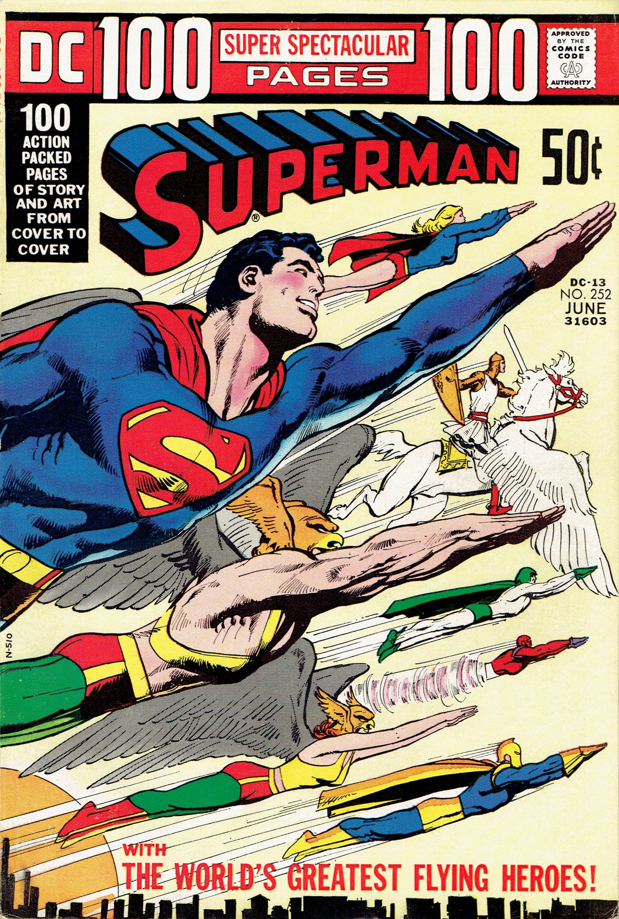 Superman #252 cover