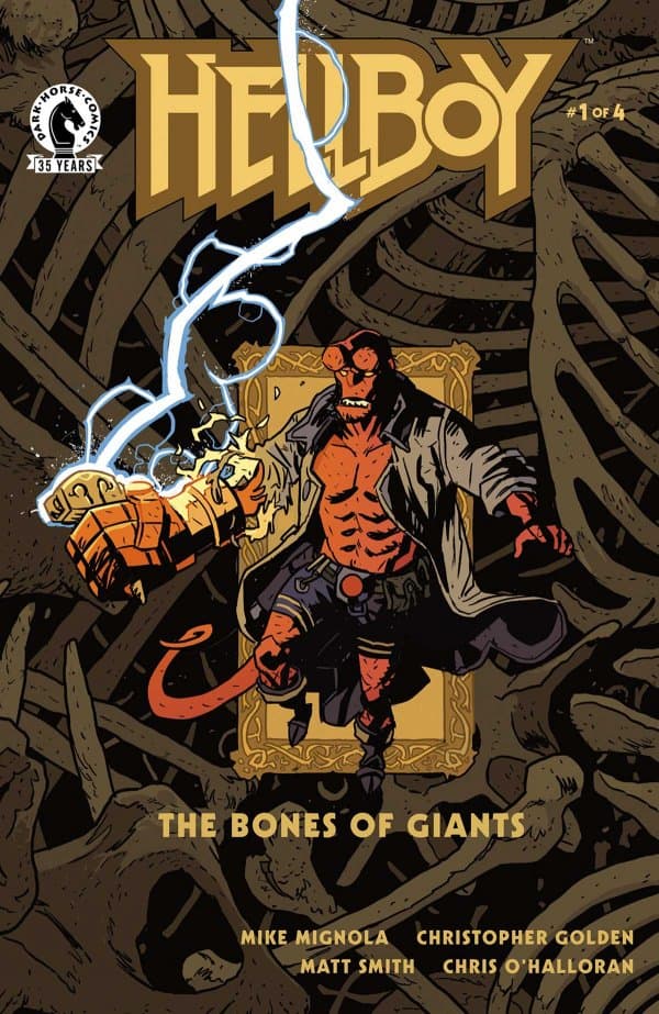 Hellboy: The Bones of Giants #1 cover