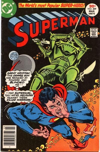 Superman #309 cover