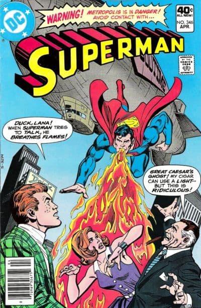 Superman #346 cover