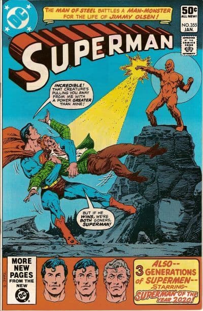 Superman #355 cover