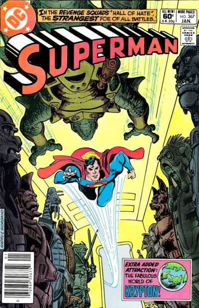 Superman #367 cover