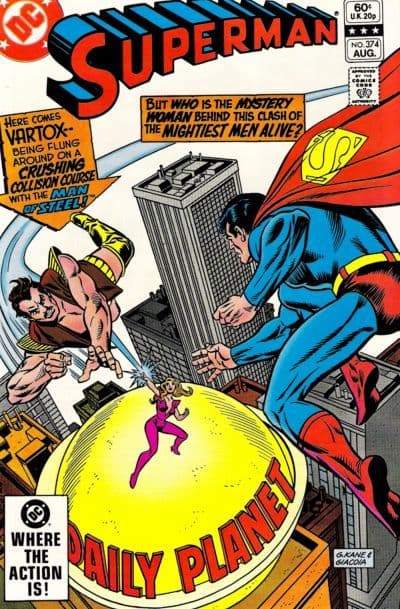 Superman #374 cover