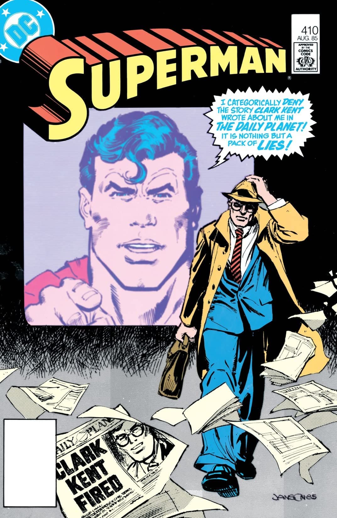 Superman #410 cover