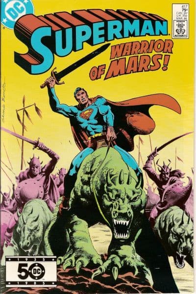 Superman #417 cover