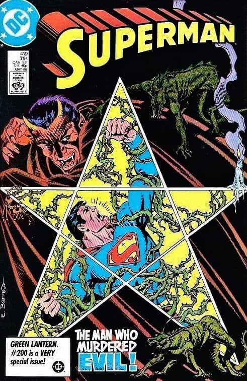 Superman #419 cover