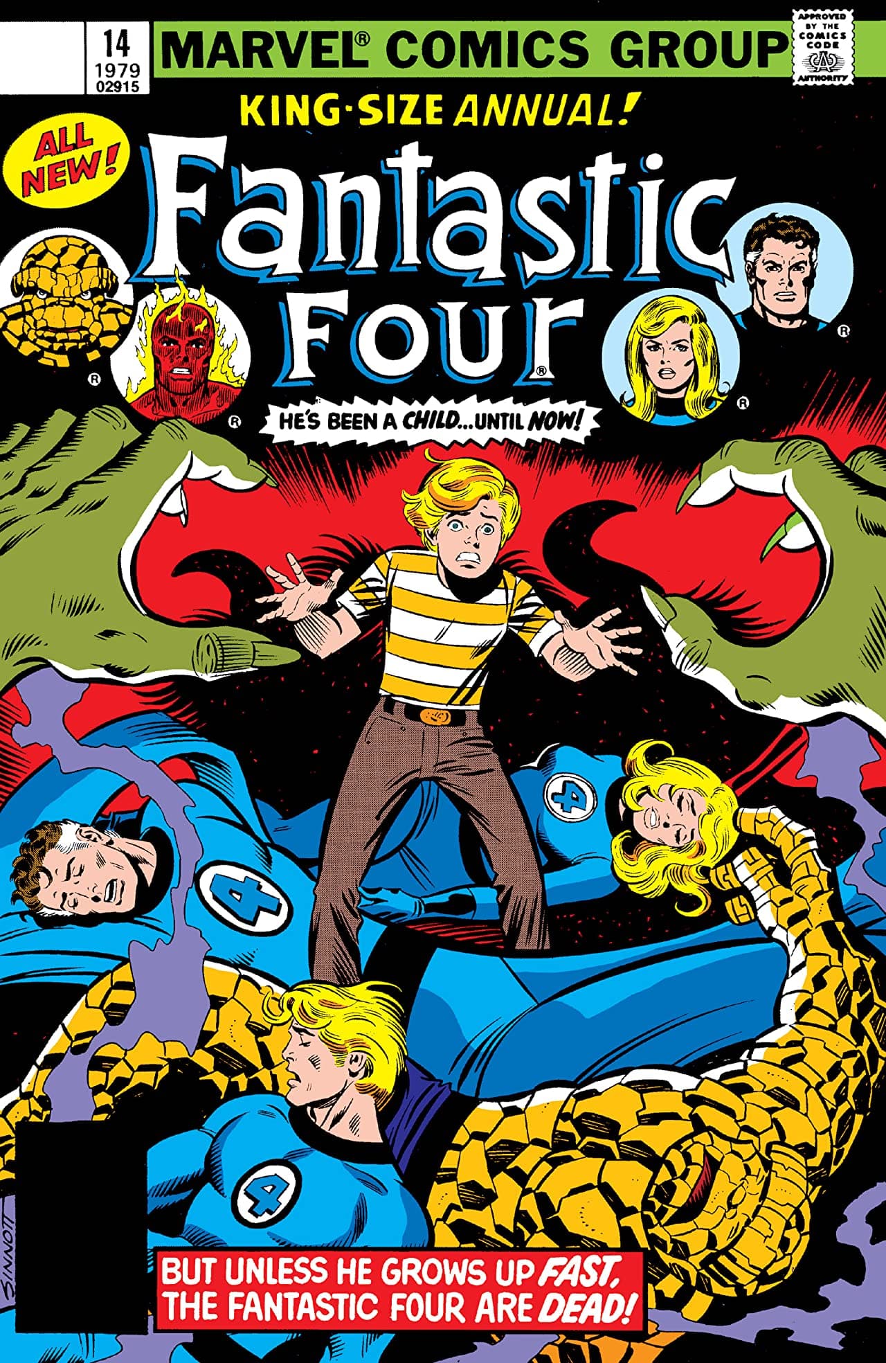 Fantastic Four Annual #14 cover