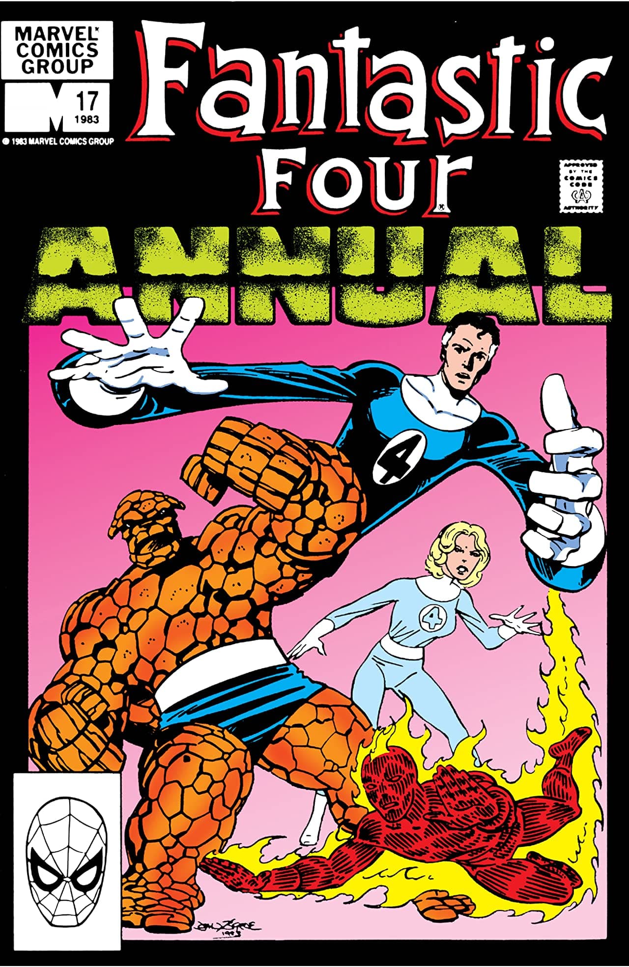 Fantastic Four Annual #17 cover