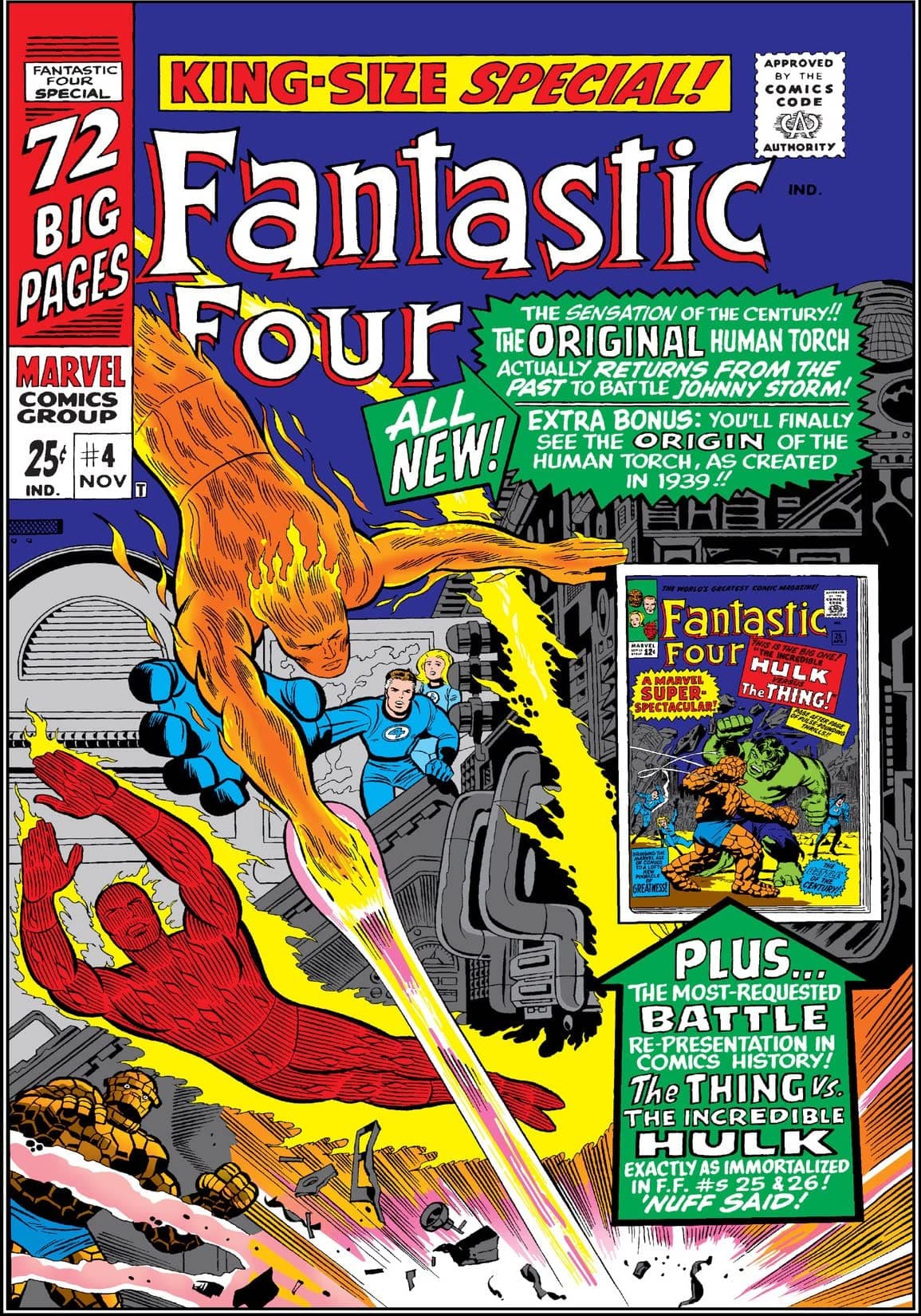 Fantastic Four Annual #4 cover