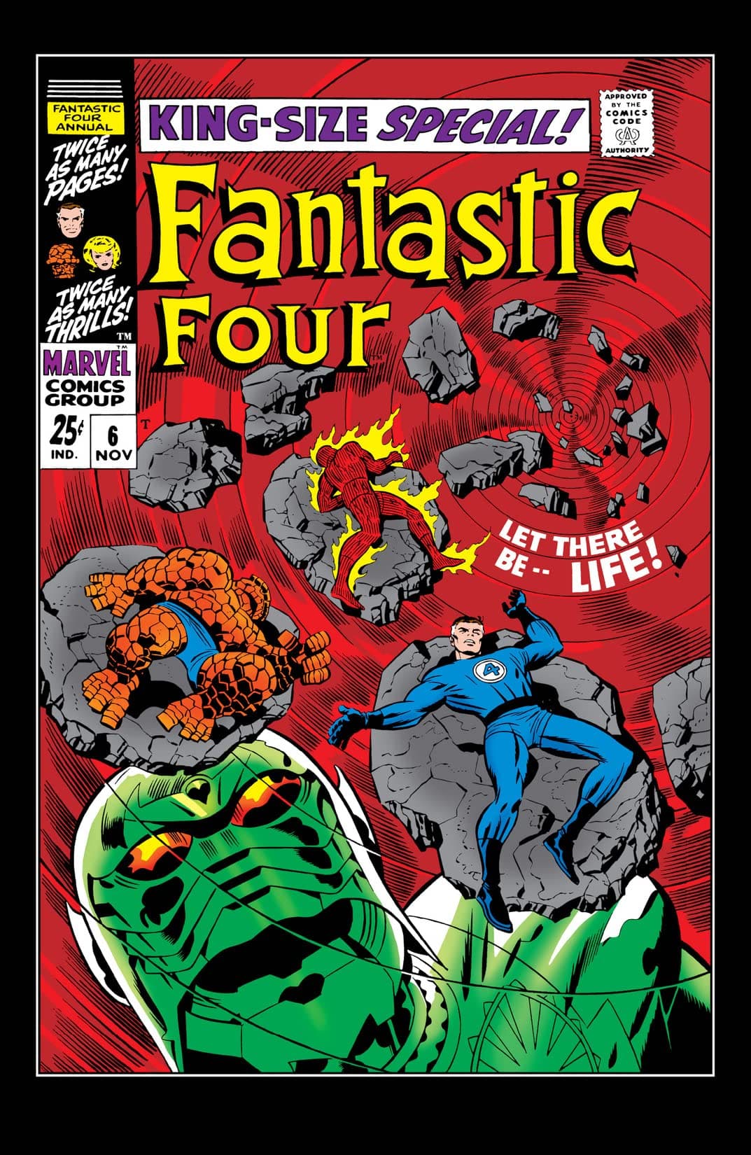 Fantastic Four Annual #6 cover