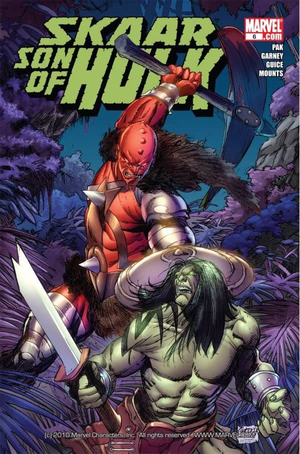 Skaar: Son of Hulk #6 cover