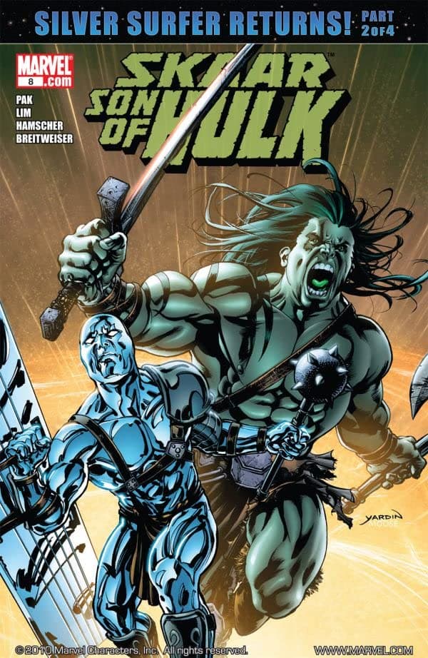 Skaar: Son of Hulk #8 cover