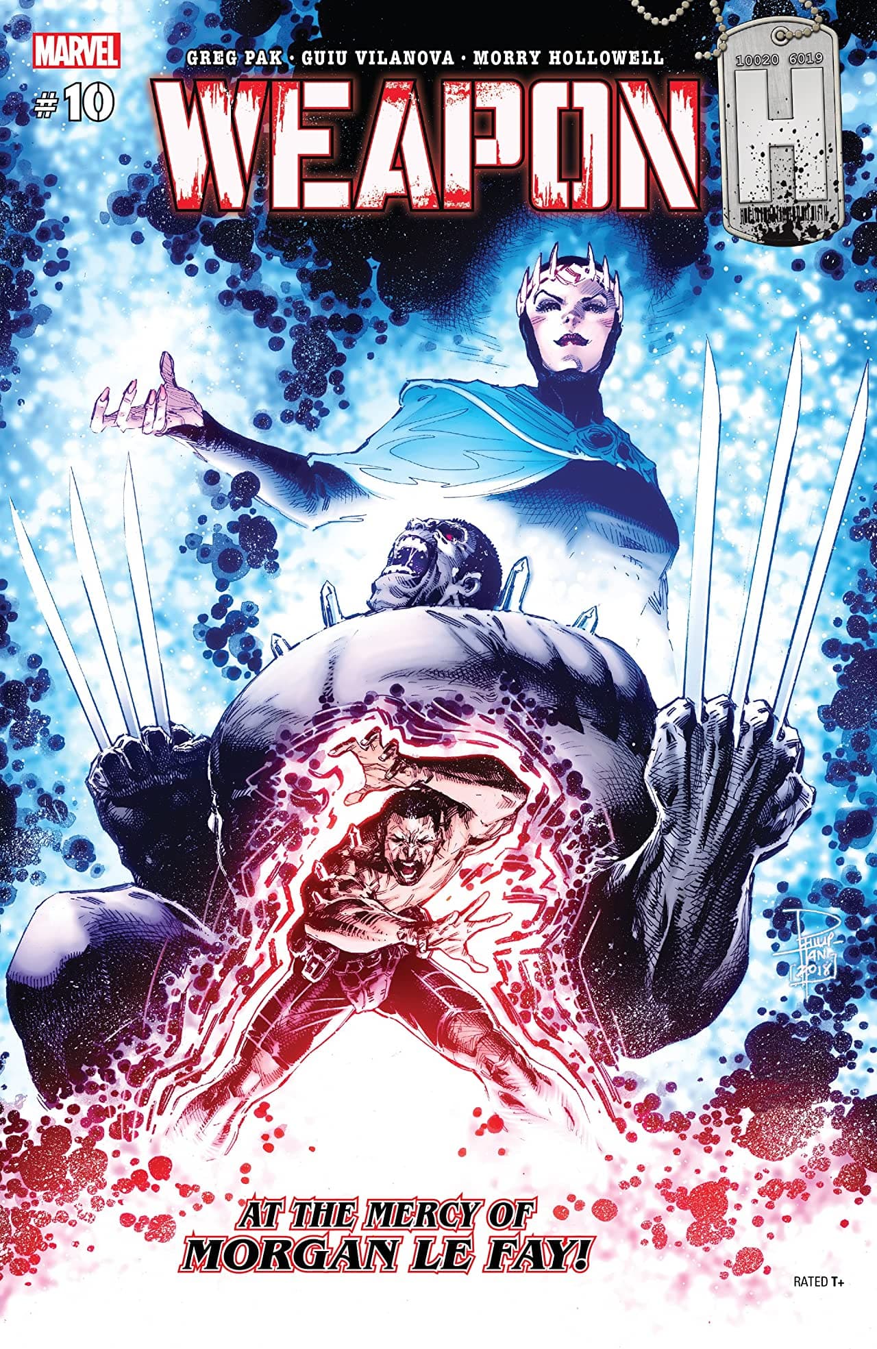 Weapon H #10 cover