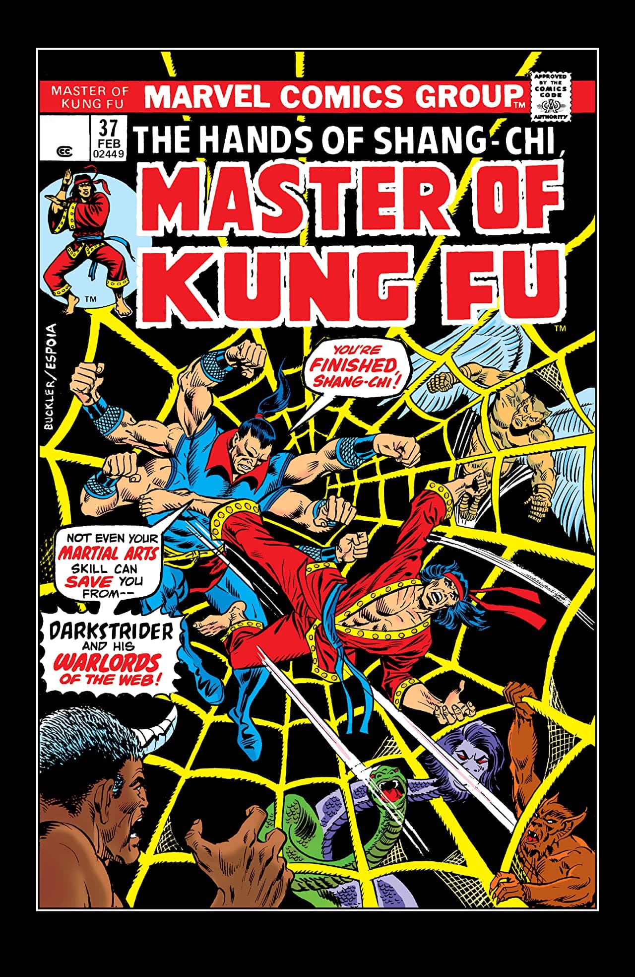Master of Kung Fu #37
