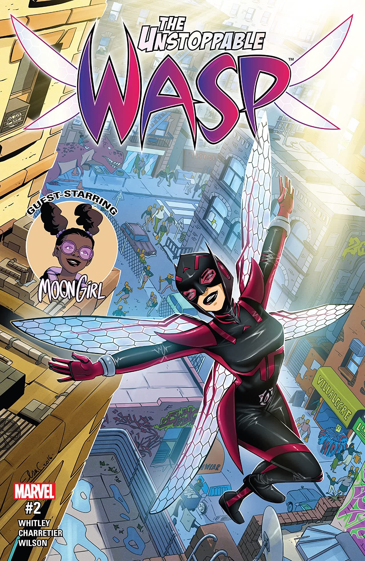 The Unstoppable Wasp #2 cover