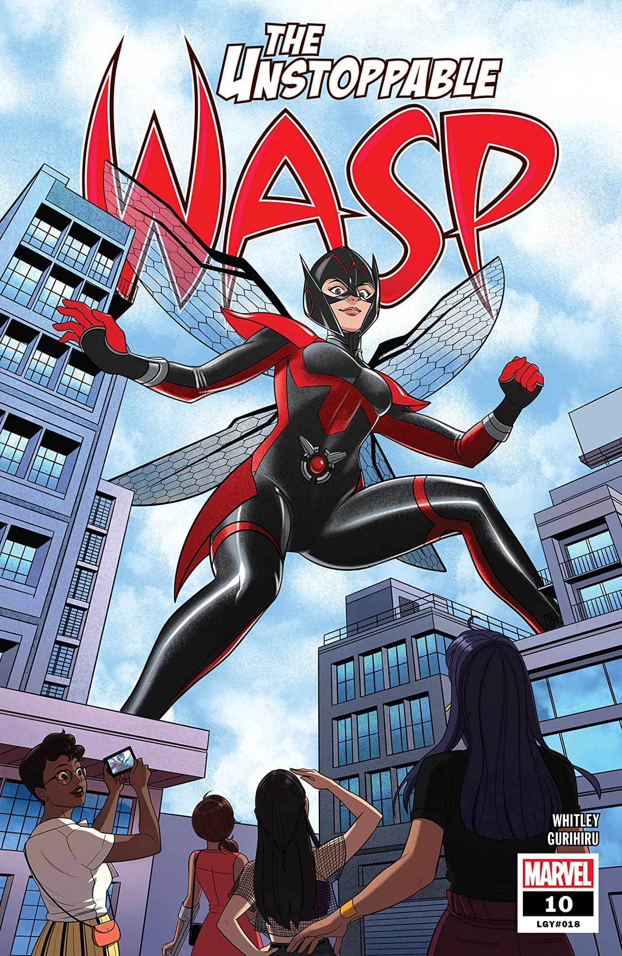 The Unstoppable Wasp #10 cover