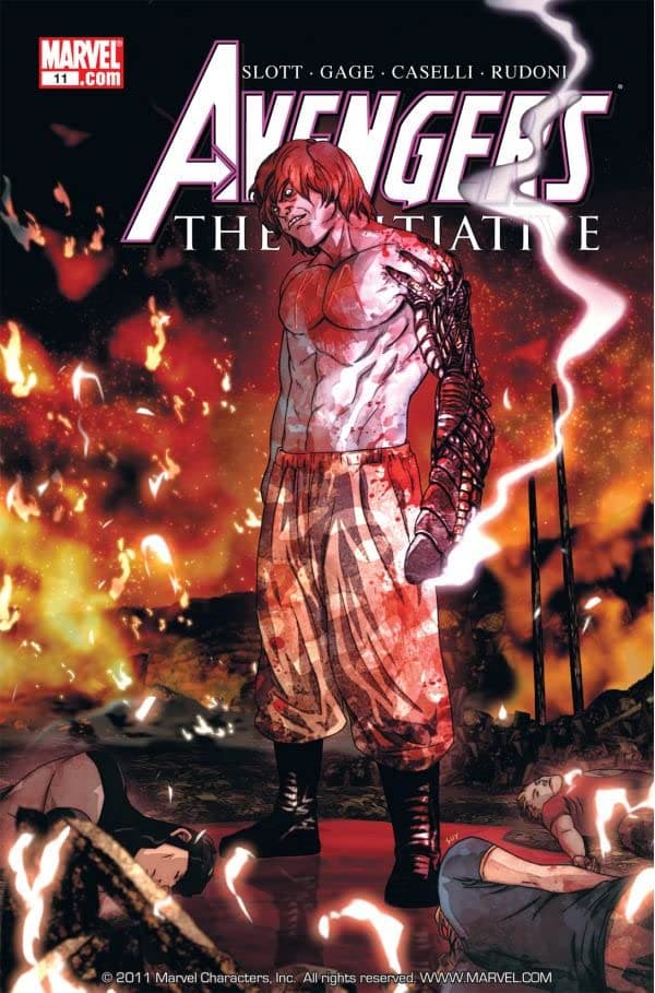Avengers: The Initiative #11 cover