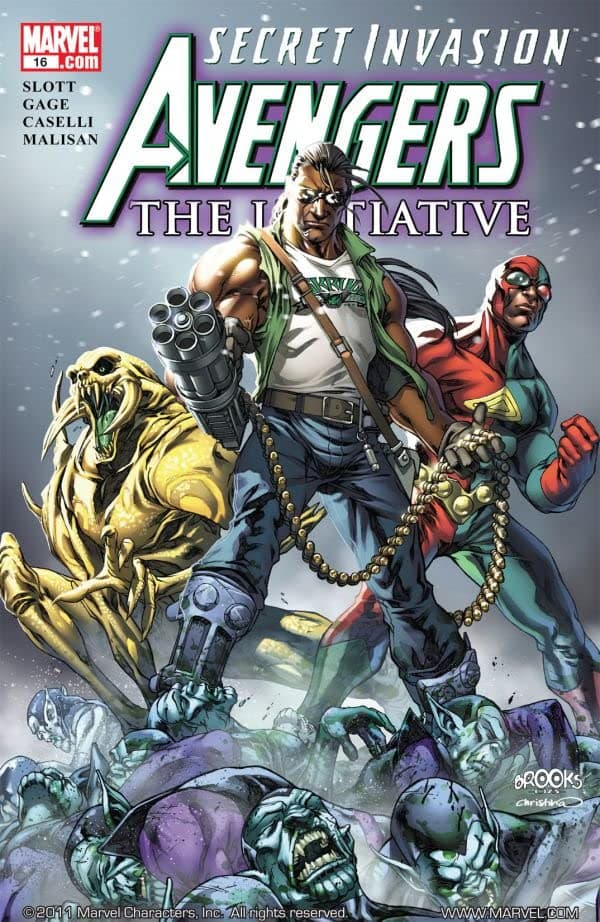 Avengers: The Initiative #16 cover