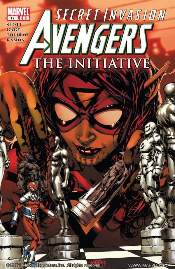 Avengers: The Initiative #17 cover