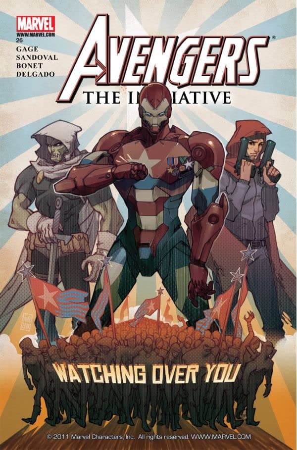 Avengers: The Initiative #26 cover