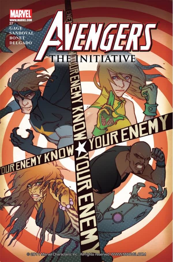 Avengers: The Initiative #27 cover