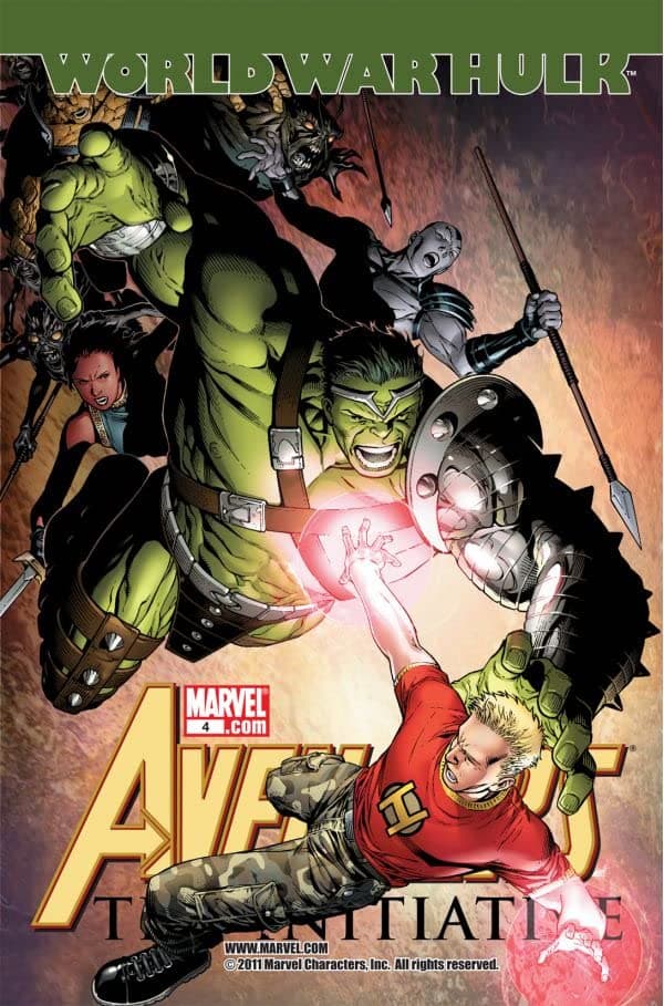 Avengers: The Initiative #4 cover
