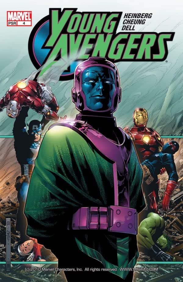 Young Avengers #4 cover