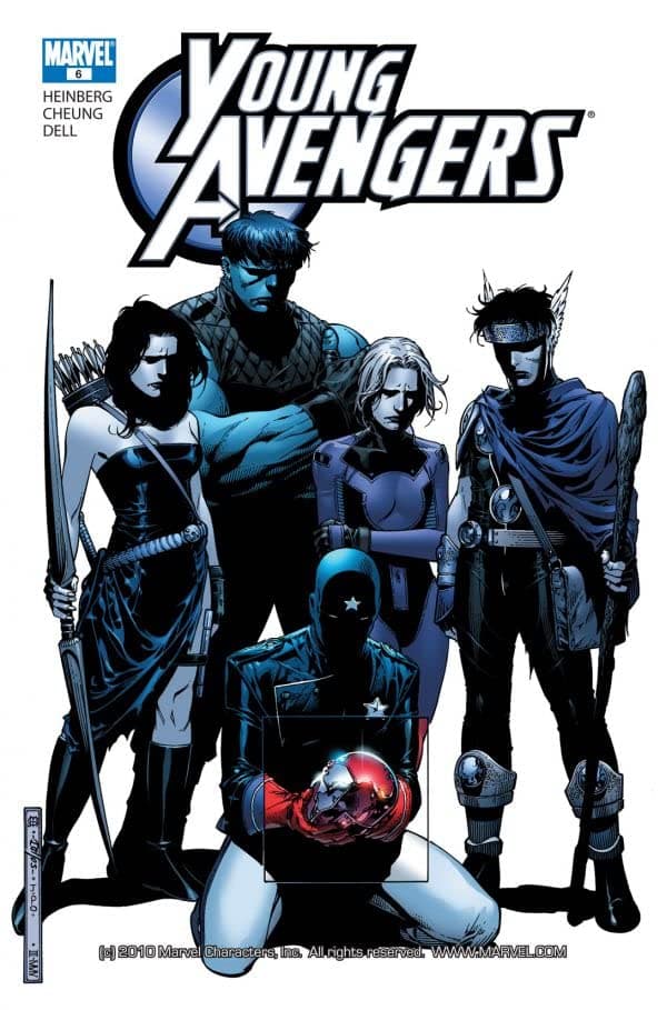 Young Avengers #6 cover