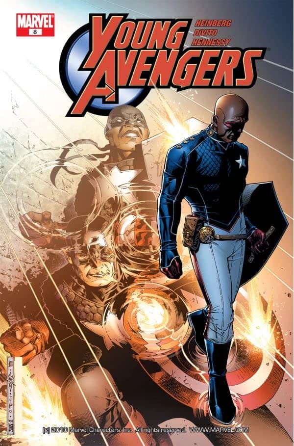 Young Avengers #8 cover